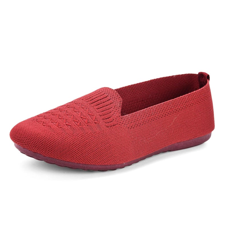 UNIAGE Soft and Comfortable Bottom Flat Heel Ballet Belly No Heel Flats for Women - Image 1