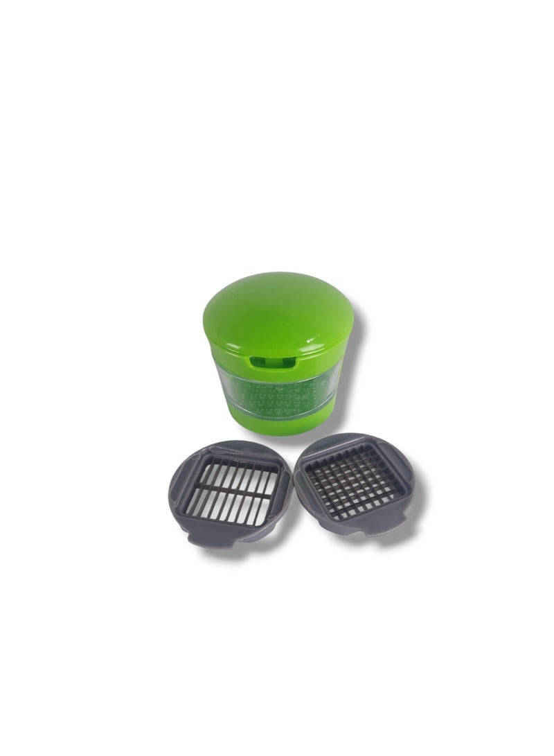 Garlic Cutter and Press - With 2 Blades  - Image 2