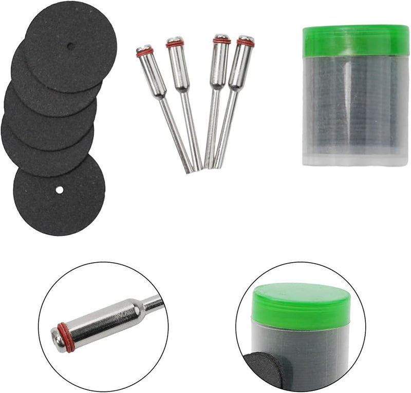 40Pcs 0.94 Inch Resin Cutting Discs For Rotary Tool Metal Wood Plastic Grinding Wheel Set - Image 3