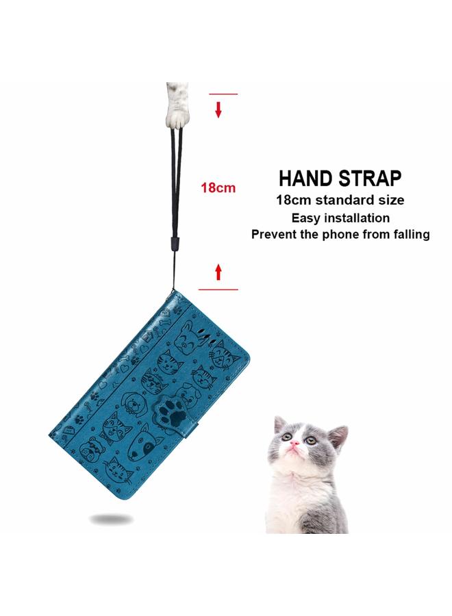Zaboon Case For Galaxy Note 10 Cute Cat and Dog Embossed Horizontal Flip Leather Case with Bracket / Card Slot / Wallet / Lanyard - Image 5