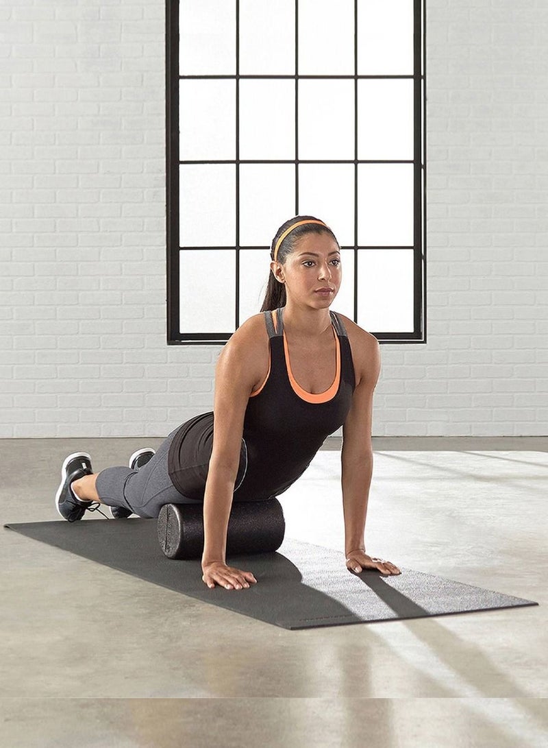 High Density Yoga Foam Roller for Back, Legs, Exercise, Weight Lifting, Massage Muscle Recovery and for Pain Relief Great for Fitness Enthusiasts of all Levels 30Cm Perfect for Developing Stamina