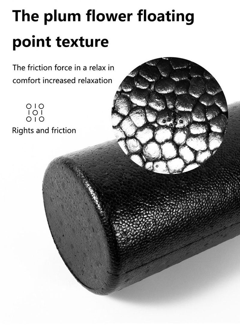 High Density Yoga Foam Roller for Back, Legs, Exercise, Weight Lifting, Massage Muscle Recovery and for Pain Relief Great for Fitness Enthusiasts of all Levels 30Cm Perfect for Developing Stamina