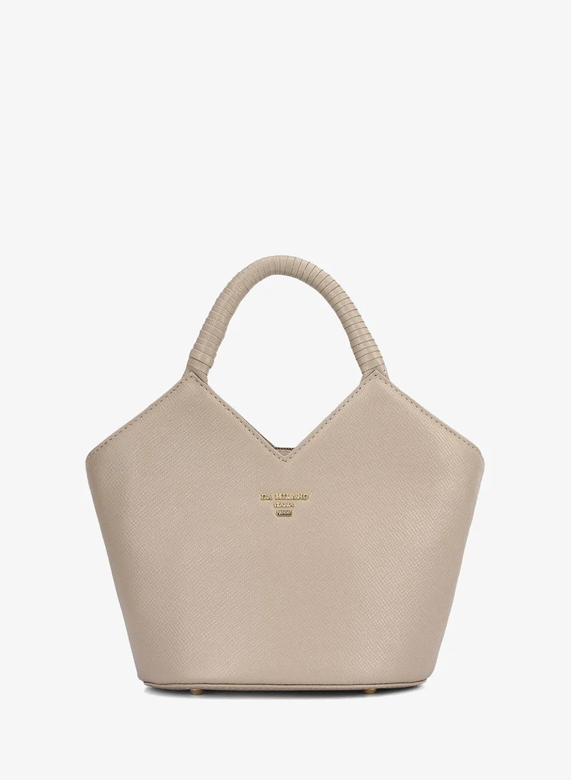 Da Milano L.Grey Tresser Top Handle Bag (S) for Women | Best Price UAE