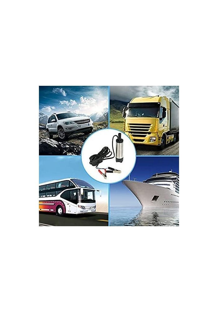 AQ AQSON AQSON Mini Electric Oil Diesel Fuel Transfer Pump 12V DC with Filter Screen - Image 4