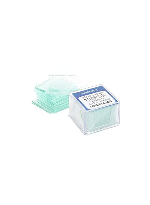AmScope AmScope Microscope Slides 100 Blank Slides with 100 Cover Glass  - Image 4