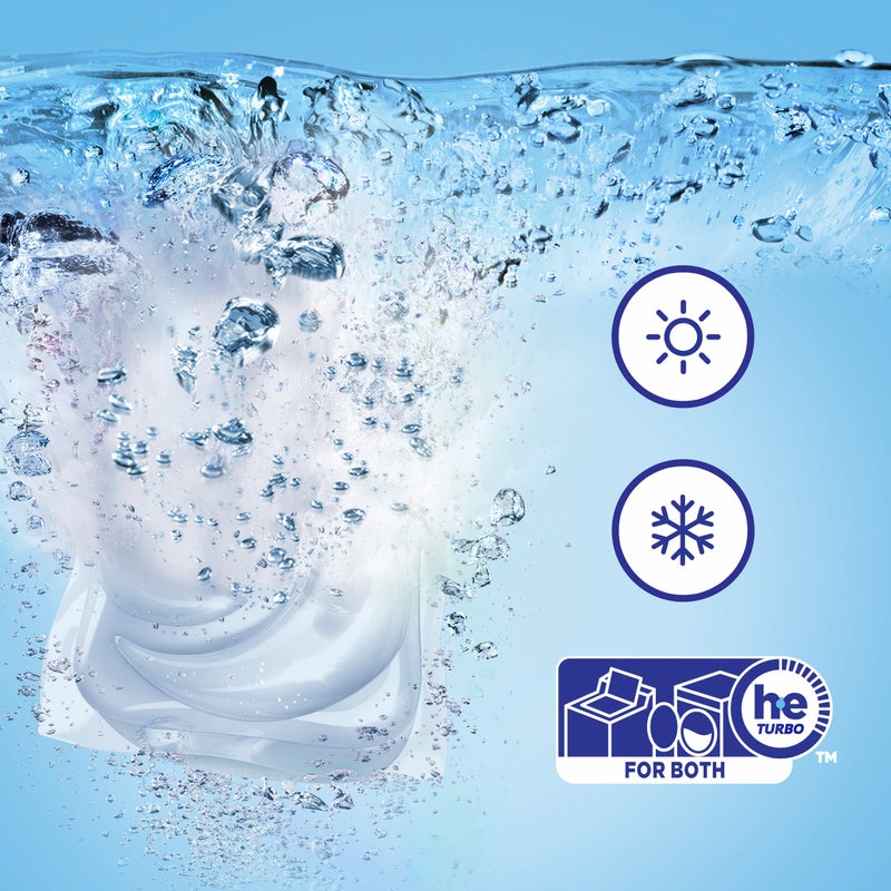 Tide PODS Ultra Oxi Free and Gentle Laundry Detergent Packs, 57 Count, Hypoallergenic Laundry Detergent Pods - Image 5