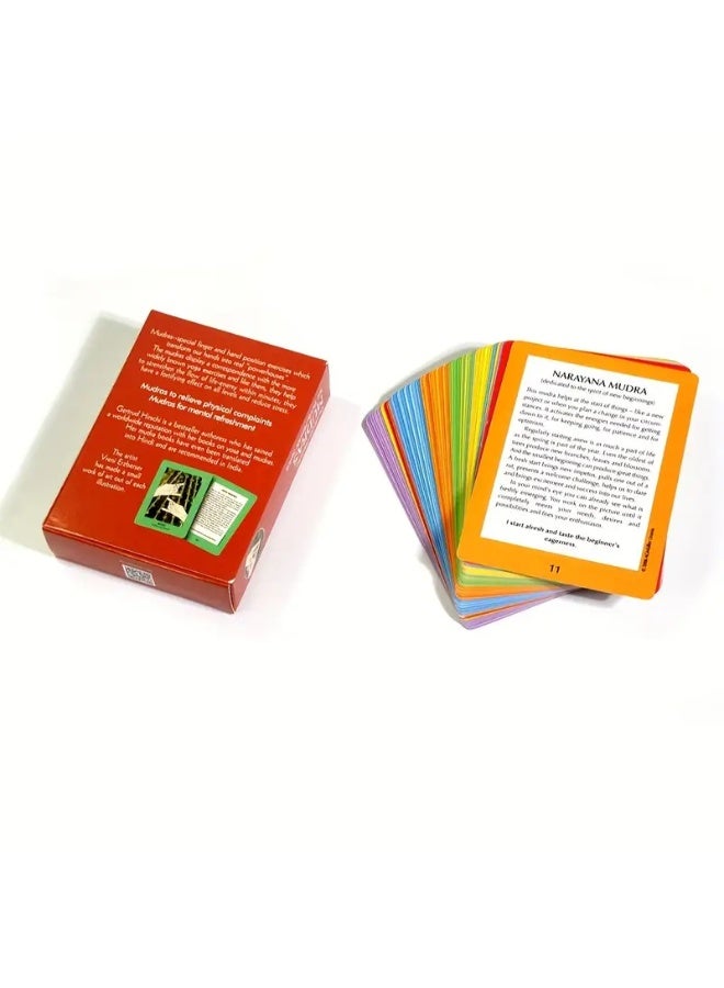 NIBEMINENT 1 Box of 68 Cards Mudras For Body Mind And Spirit, Beginner Tarot Card Set For Practice Cards Tarot Oracle Card Deck - Image 3