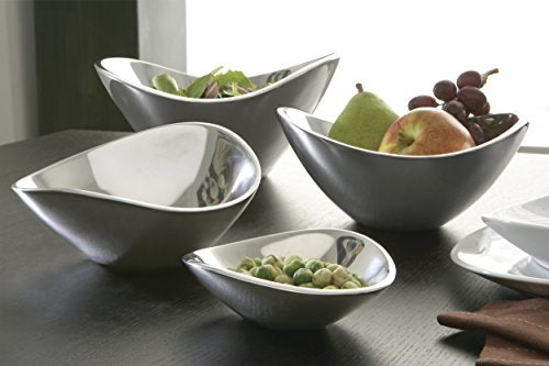 Nambe Nambé Butterfly Bowl - 6 Inch Small Decorative Accent Dish, Elegant Sculptural Design with Upward Curved Sides - Display Bowl for Candies, Keepsakes & Table Centerpiece, Alloy & Crystal - Image 3