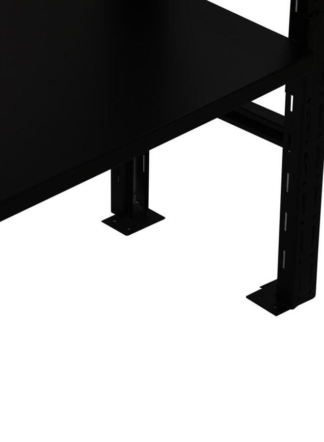 RIGID Steel Display Utility Rack BLACK 202x110x38.5cm  - Image 3