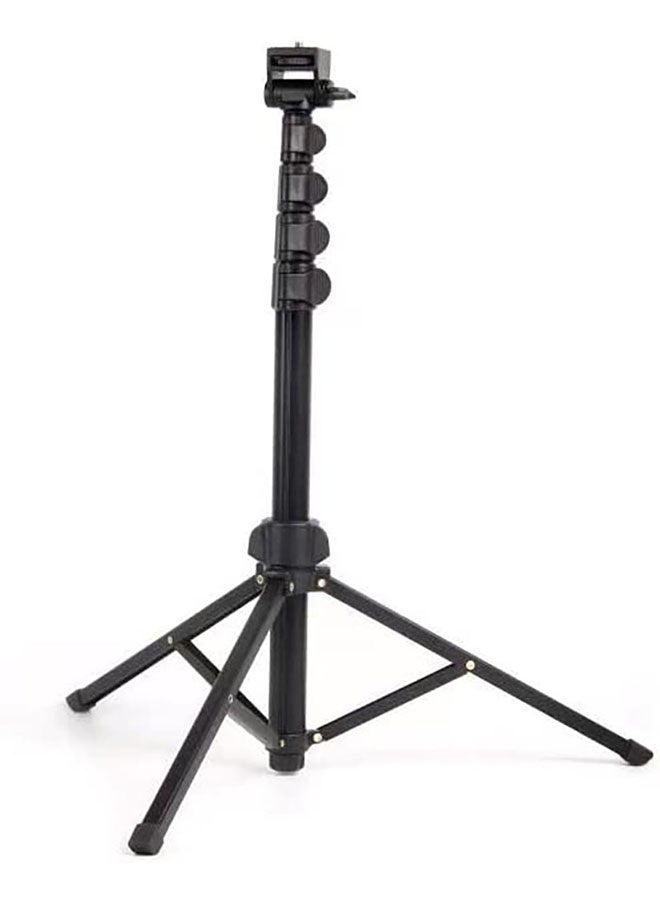 Jmary MT-39 Aluminum Extendable Cell Phone Tripod Stand with Selfie Stick Tripod and Phone Clip - Image 3