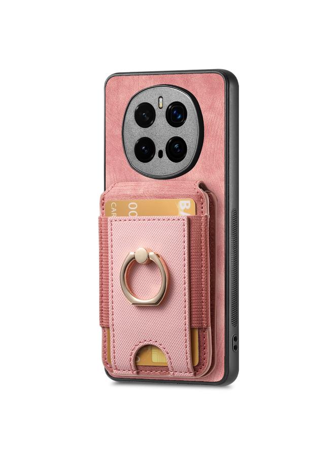 Green Tiger Case For Honor Magic7 Pro Retro Splitable Magnetic Stand Card Bag Leather Phone Case - Image 2