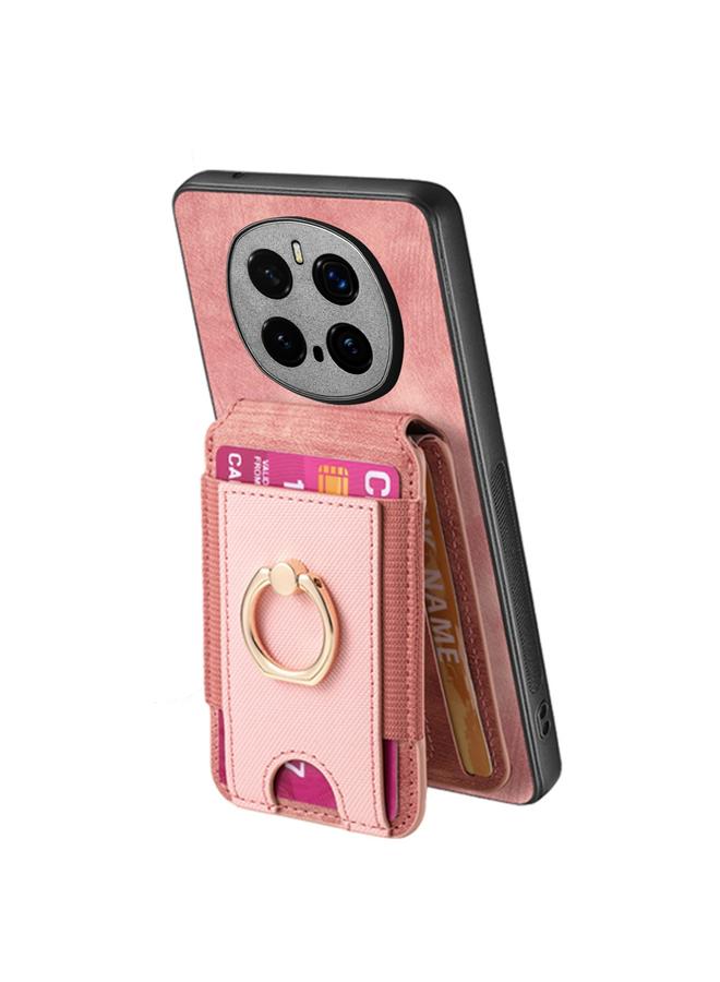 Green Tiger Case For Honor Magic7 Pro Retro Splitable Magnetic Stand Card Bag Leather Phone Case - Image 4