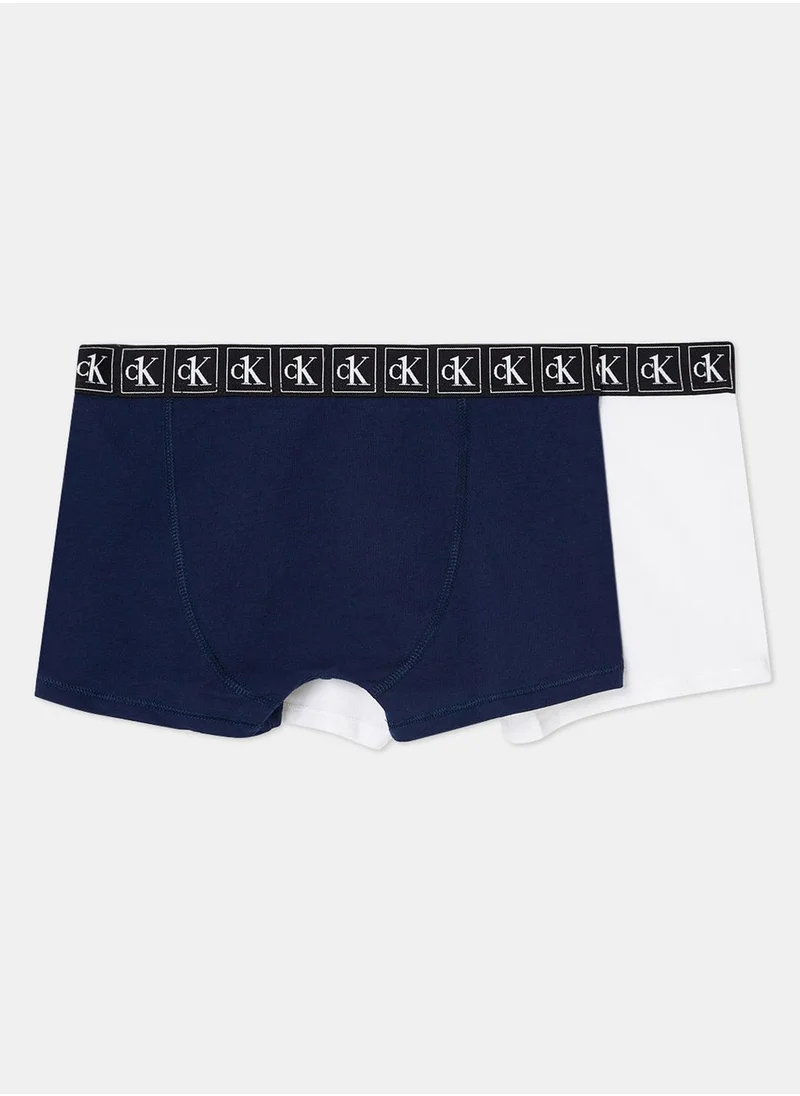 CALVIN KLEIN Youth 2 Pack Trunks