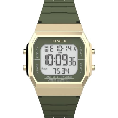 TIMEX Sport 40 mm White Dial Unisex Digital Watch- TW5M60800 - Image 2