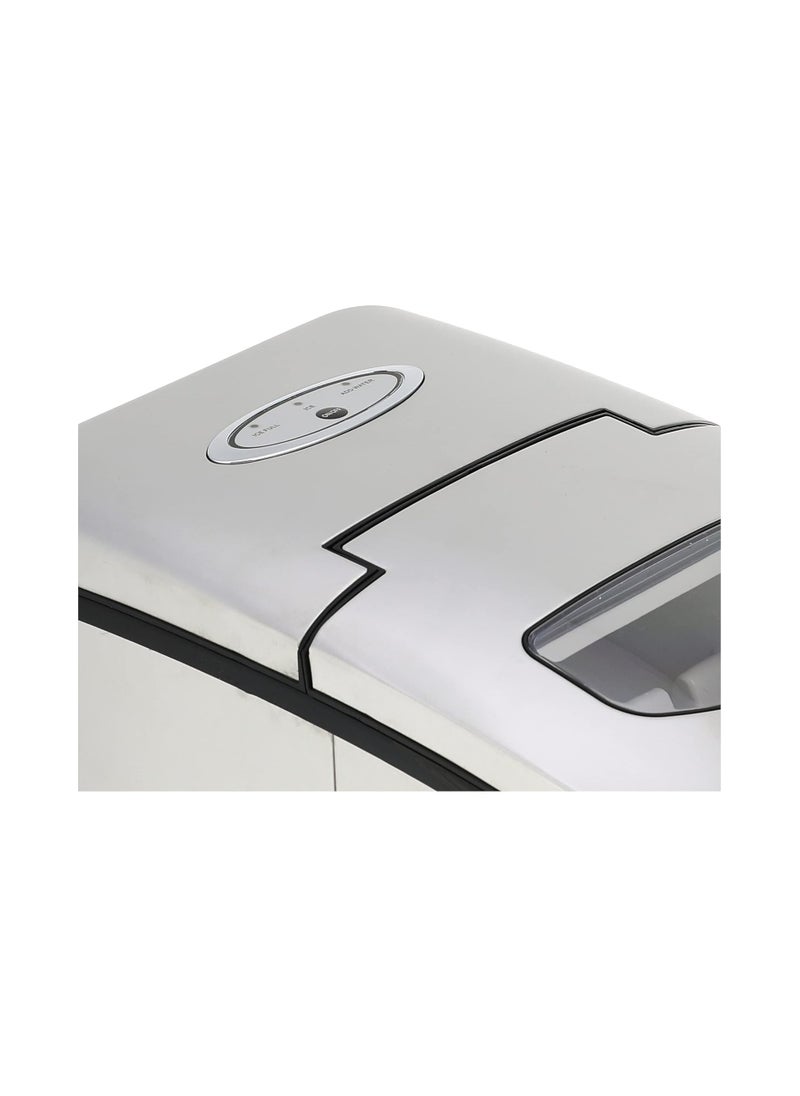 بيرغن بيرغن صانعة ثلج  ZB-18 SS من الفولاذ المقاوم للصدأ مع مؤشر LED - فضي  - Image 3