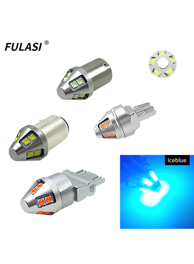 مصباح سيارة جديد LED بتيار ثابت وجهد واسع 3030 10SMD لمصابيح الفرامل 1157 وإشارات الانعطاف 1156 وإنارة الرجوع للخلف
