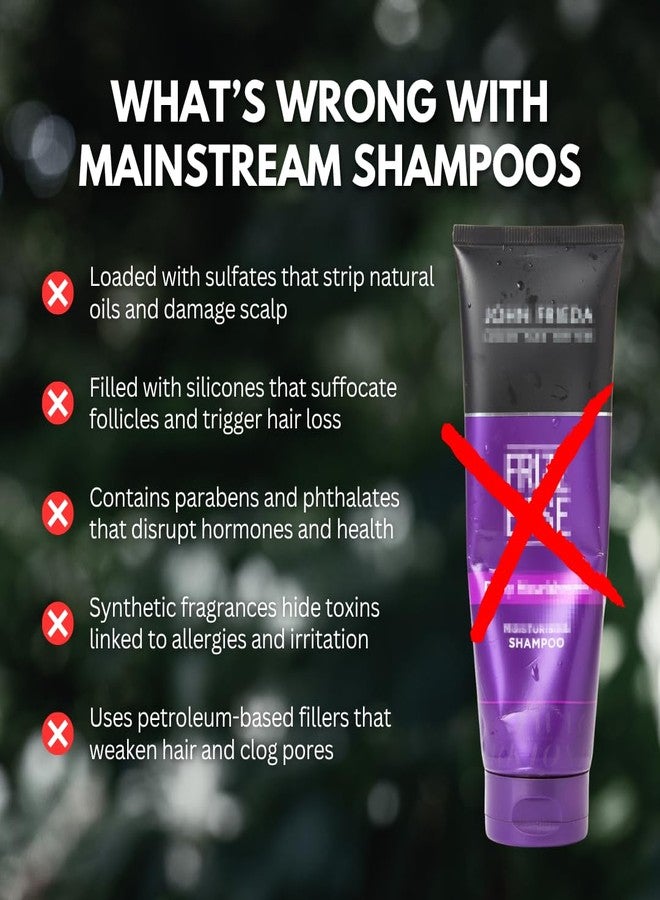 PRIMALS Hair Strengthening Shampoo - Caffiene, Biotin, Raw Honey, Rosemary Oil - Anti Hair Thinning - Natural Ingredients - Zero Artificial Fragrances, Sulfates, Parabens, or Dyes - 13.5 Fl Oz - Image 3