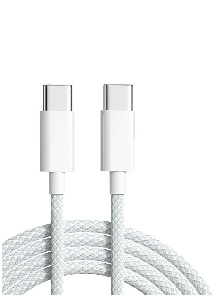 رياكلاود - كابل الناقل التسلسلي العام جيم 60W ، USB - C إلى كابل الناقل التسلسلي العام 1 متر ، ينطبق على اي فون 15 ، ماك بوك برو 2020 ، باد برو 2020 ، التبديل ، سامسونج غالاكسي S20 زائد S9 S8 زائد ، بيكسل ، كمبيوتر محمول ، الخ . - Image 1