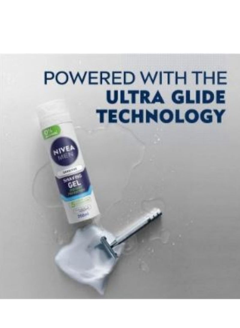 Nivea Shaving Gel Sensitive Skin 200 ml - Image 2