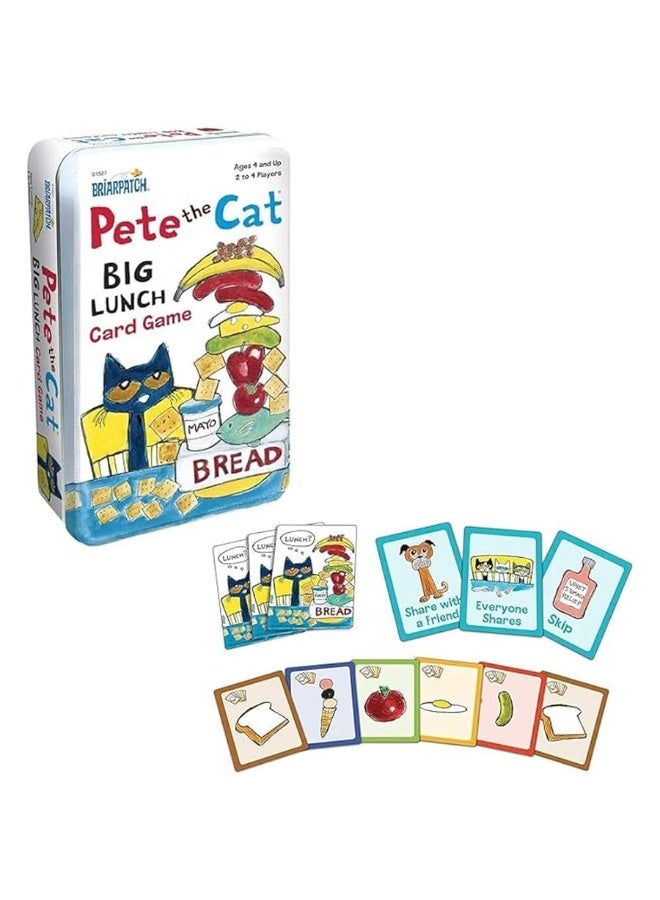 Briarpatch | Pete the Cat Big Lunch Card Game Tin, Fans of Pete the Cat Books, Ages 4+ - Image 2