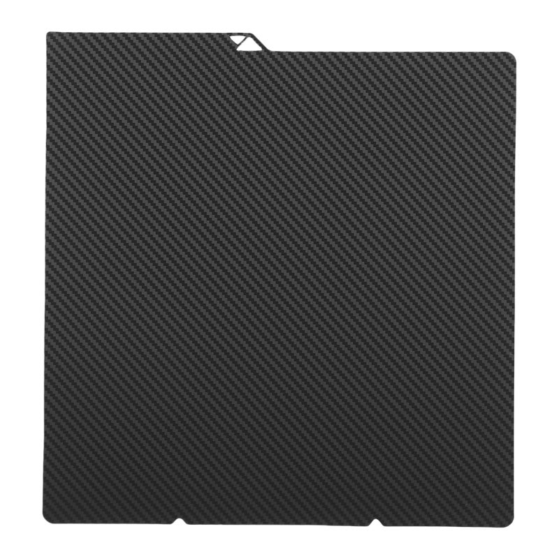 PET PEO Build Plate Suitable for Anycubic S1 3D Printer 264x276mm Carbon Fiber and Diamond Double Sided Build Sheet - Image 1