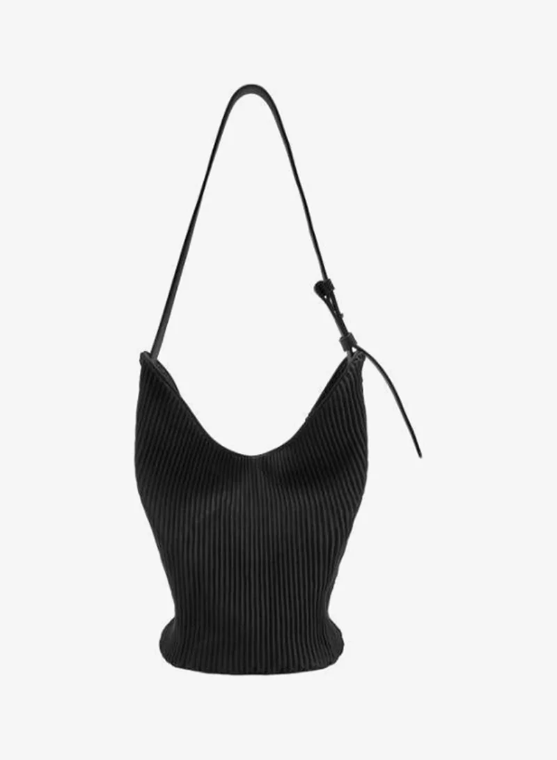 PARFOIS Nylon Shoulder Bag With Inner Pouch