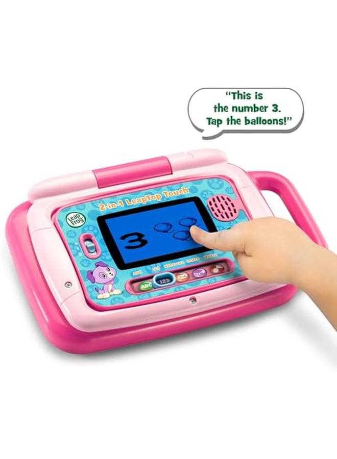 LeapFrog 2 In 1 Leaptop Touch Pink - Image 4