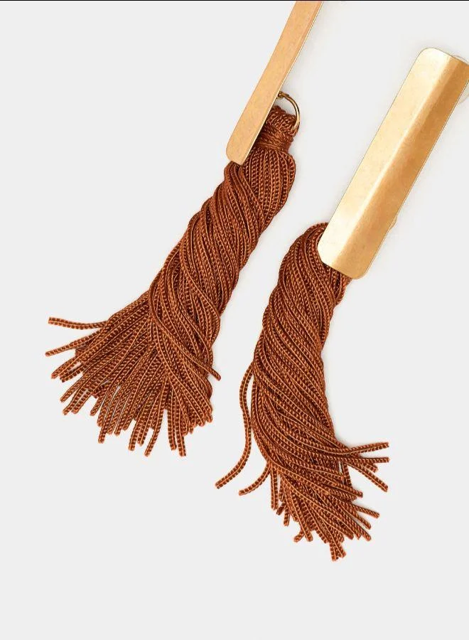 بارفوا أقراط بار مع شرابات