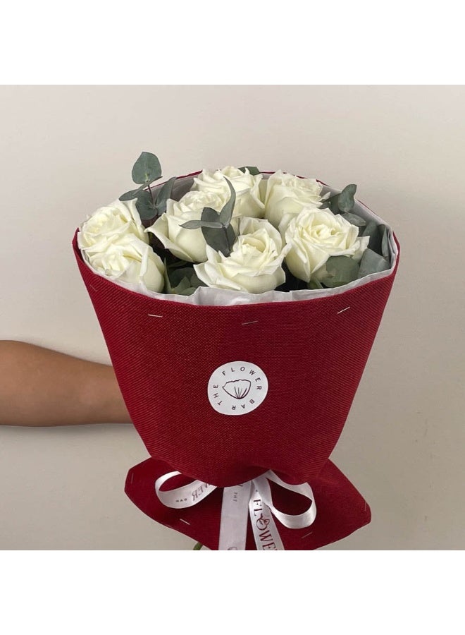Generic White Bella Fresh Flowers 