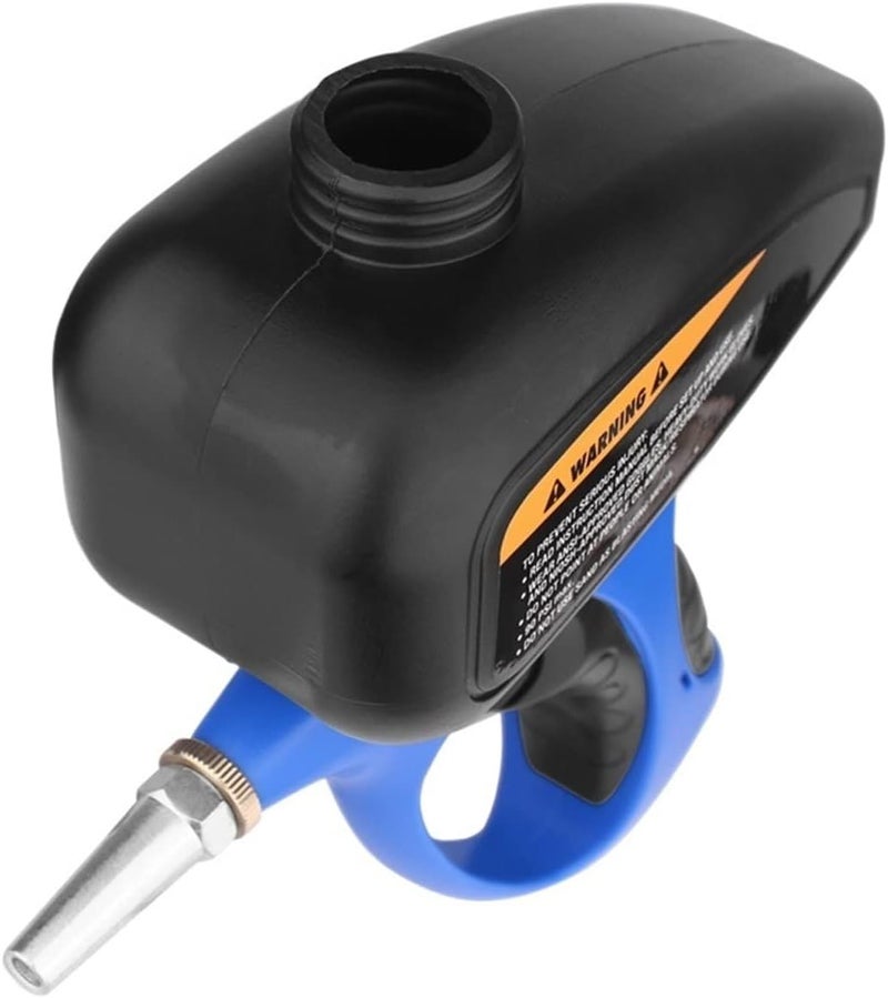Pressure Spray Gun, Anti-Rust Portable Gravity Sandblaster Handheld Pneumatic Sand Blasting Machine Glass Tombstone Sprayer Sandblasting Machine DIY - Image 1