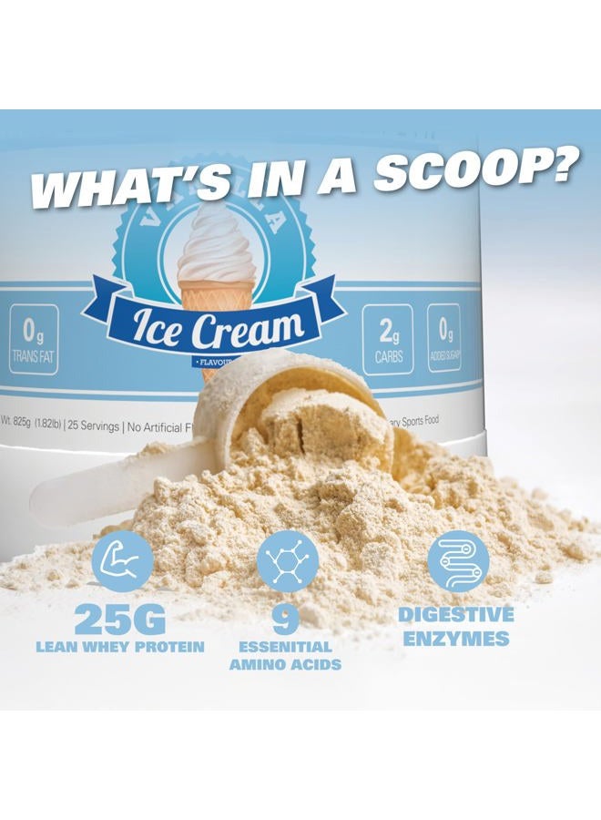 EHP Labs OxyWhey Whey Protein Isolate – 25g High Protein, Low Carb, Sugar Free Meal Replacement – Lean Whey Powder for Muscle Recovery – Non-GMO, Gluten Free – 25 Serves – Vanilla Ice Cream - Image 5