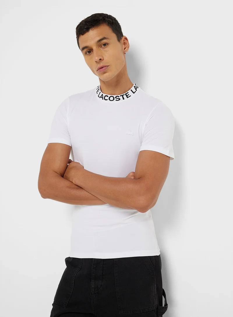 LACOSTE Essential Crew Neck T-Shirt
