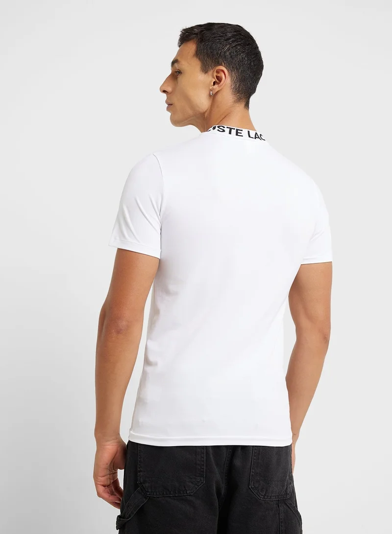 LACOSTE Essential Crew Neck T-Shirt