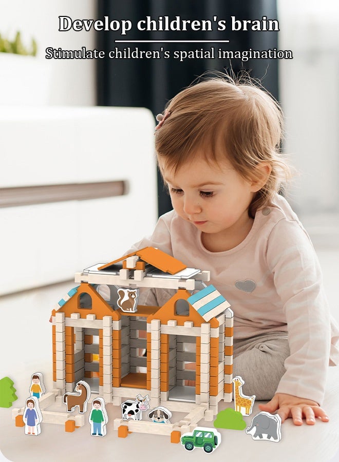 Children's educational toys, building blocks and jigsaw puzzles toys, promoting the development of children's left and right brain functions(Multi-Shape Educational Toy) - Image 4