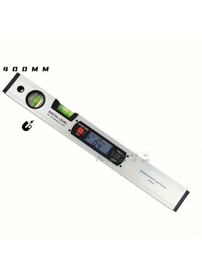 0 400mm Digital Magnetic Spirit Level High Accuracy Aluminum Alloy LED Display - Image 1