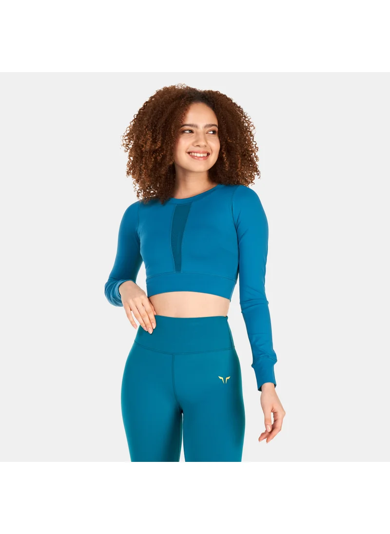 SQUATWOLF Women's Code Power Crop Top