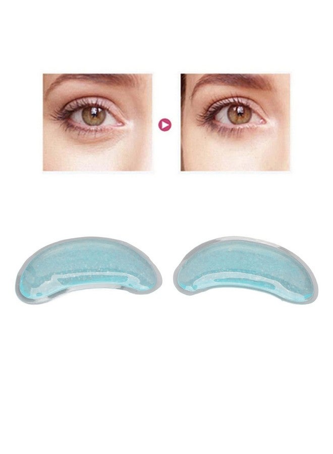 Asixxsix Gel Ice Pack, Reusable Cooling Eye Pads, Hot Cold Compress Leakage Proof Portable Soft and Skin Friendly Under Eye Patches for Dark Circles and Puffiness, Eye Relax - Image 4