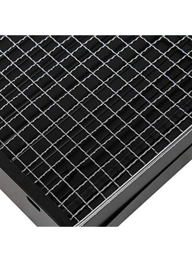 شواية فحم محمولة للشواء – أداة قابلة للطي للمناسبات العائلية والزوجية والرحلات والتخييم والحدائق - Image 2