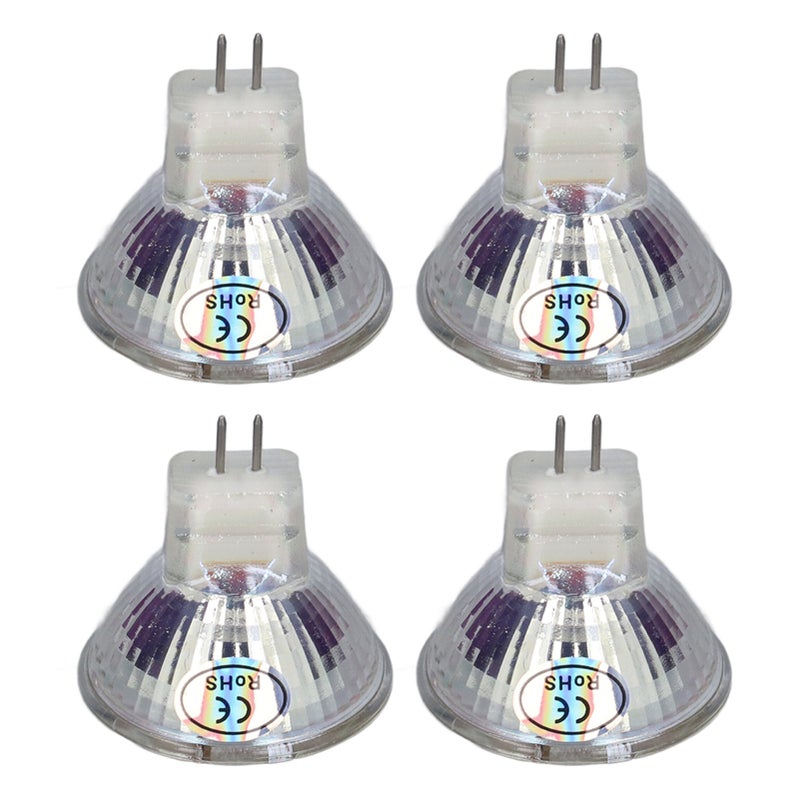 4Pcs MR11 LED Bulb 5W 500lm Bulb Replacement with 15 Beads Double Pin Base for Spotlight Landscape LampWarm White - Image 2