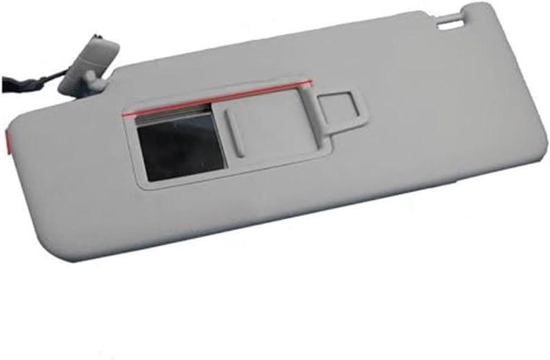 Yurefax Gray Left Interior Sun Visor Panel with Makeup Mirror - Image 1