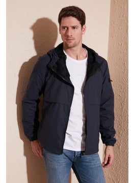 Buratti Hooded Zippered Pocket Coat Men's Coat 571232  - Image 1