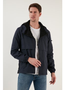 Buratti Hooded Zippered Pocket Coat Men's Coat 571232  - Image 4
