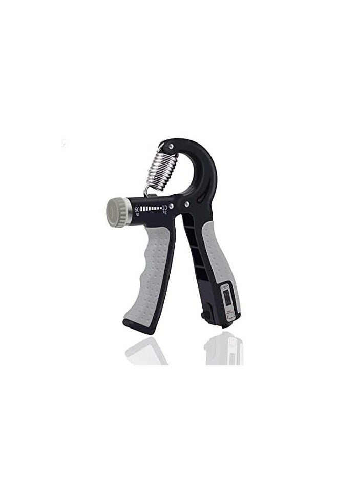 Spaceshoop - Hand Grip Strengthener Couting Adjustable Hand Gripper Finger Exerciser Forearm Strengthener Adjustable Resistance Wrist Gripper Strength & Grip Exerciser for Finger and Arm Exercises - Image 1