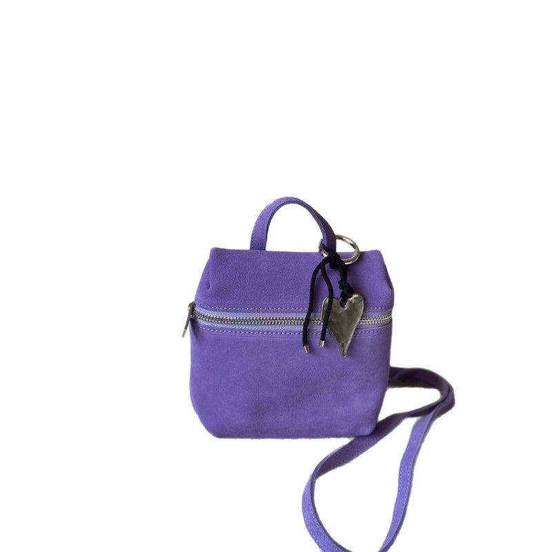 Mini Love Bucket Bag in Genuine Leather for Women - Image 1