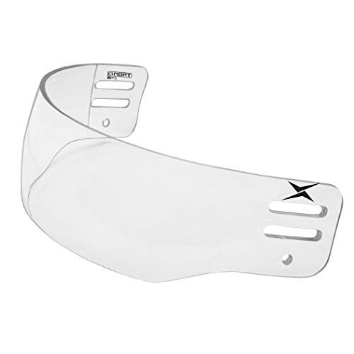 TronX S40 Vented-Cut Hockey Helmet Clear Visor (Anti-Scratch/Anti-Fog) CE Certified - Image 1