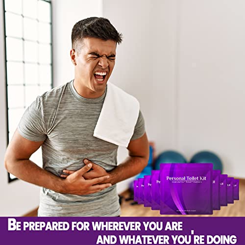 pH Advantage Personal Toilet Kit To Go – 10 Pack (Purple) - Image 4
