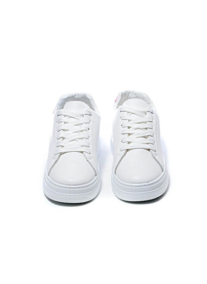 Minimalist Lace-Up Flat Sneakers
