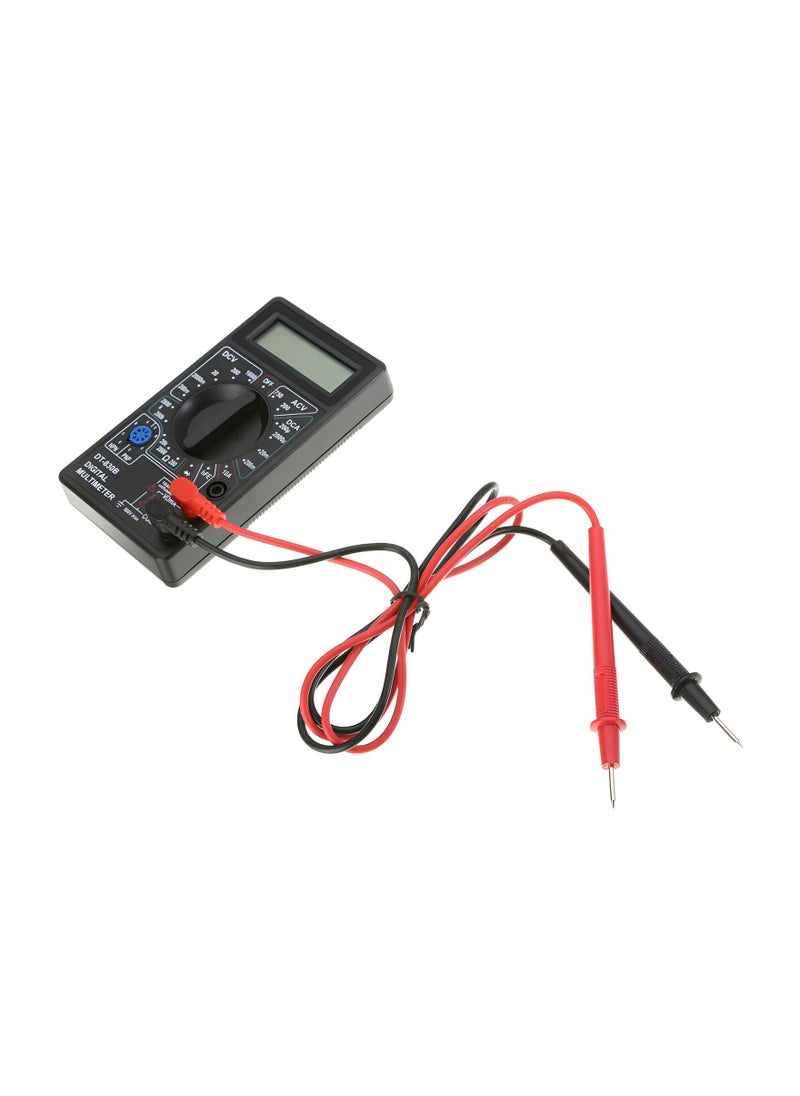 Digital Multimeter LCD 1000V DC/750V AC Voltage, 10A DC Current, Electric Testing Tool
