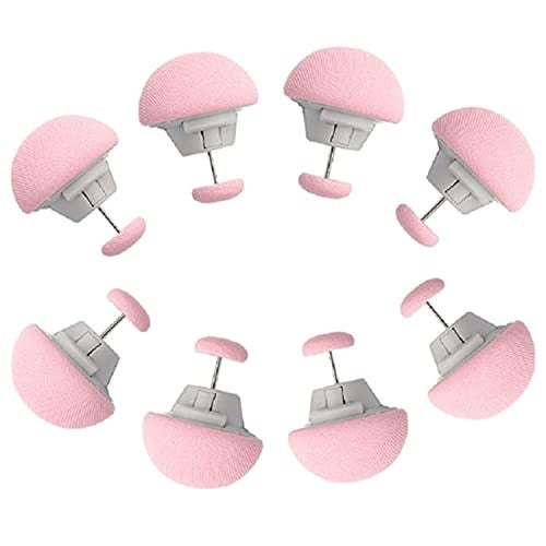 TRUJVE Anti-Slip Duvet Clips Set - Strong Bed Sheet Holders & Comforter Fasteners, Secure Bedding Grippers for All Bedding Types, No-Slip Blanket Clips for Duvet, Comforter, Quilt & Bed Sheets (8, Pink) - Image 1