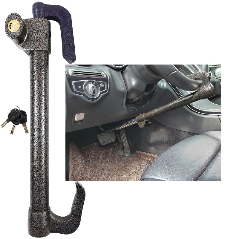 Esploratori Steering Wheel Lock Anti-Theft Device, Esploratori Anti Theft Car Device, Car Lock, Car Anti Theft Device, Car Theft Prevention Device, Car Security Products,Antitheft Products - Image 1